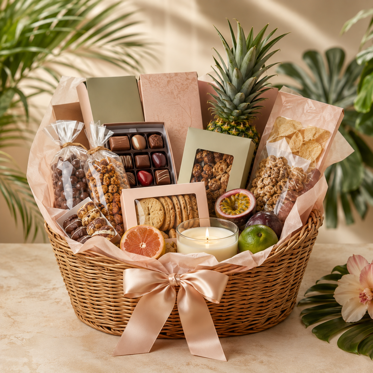 Tropical Indulgence gift hamper